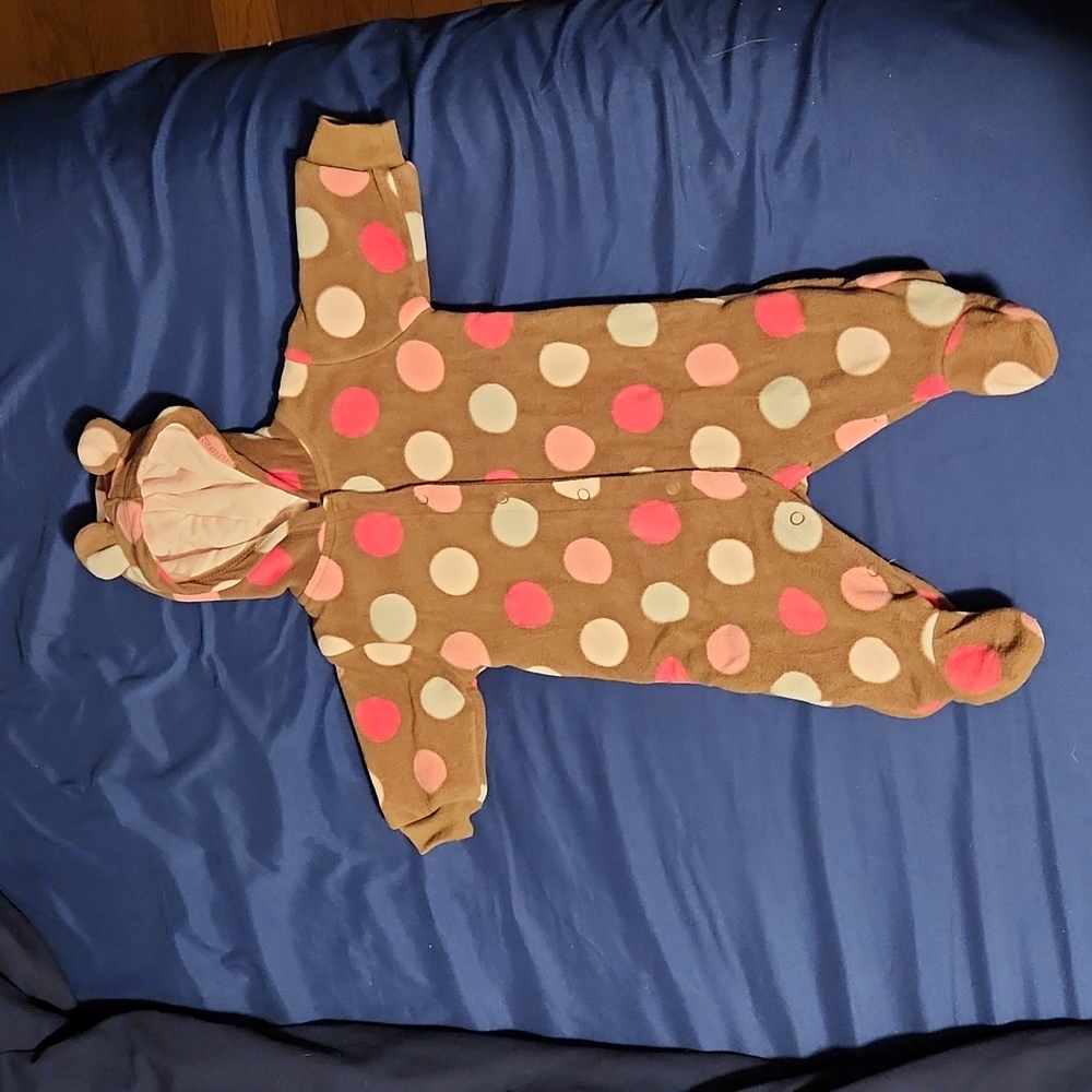 Carter's Footed Fleece Jumpsuit Pram